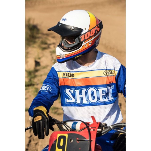 shoei ex zero red