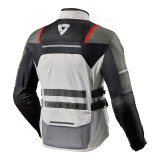 GIACCA REV'IT OFFTRACK - Silver-Red - RETRO
