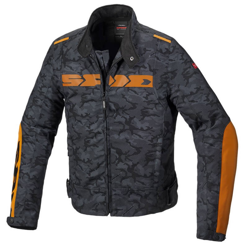 Spidi Sport Warrior Tex Motorcycle Jacket Small Grey/Black