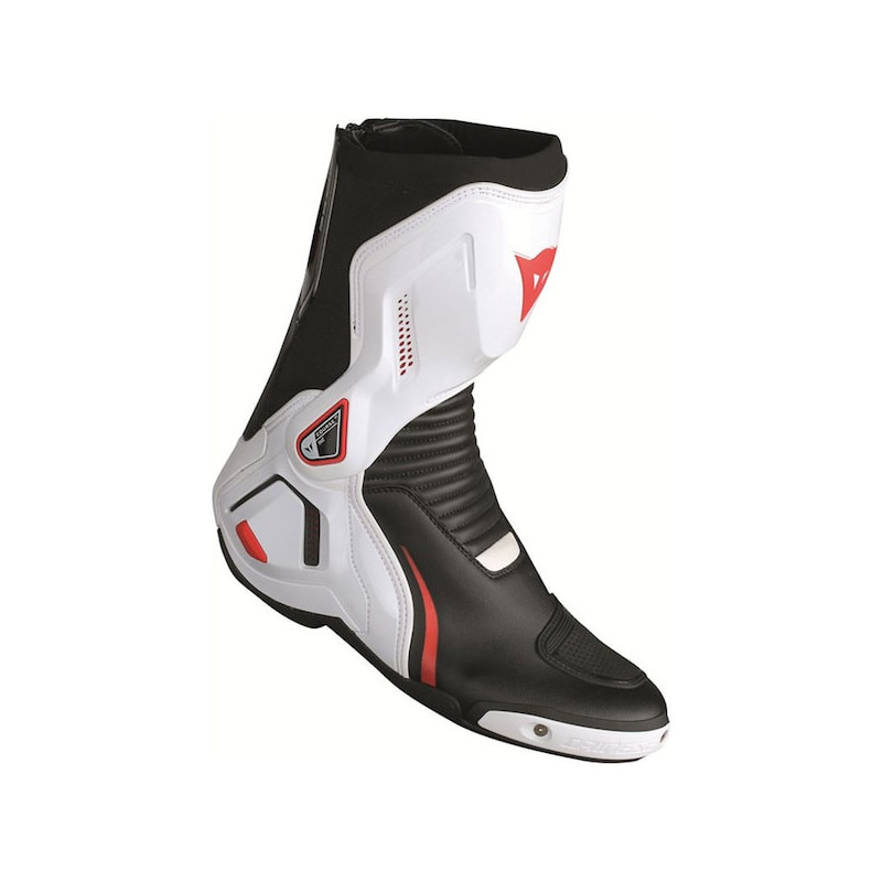 STIVALI DAINESE COURSE D1 OUT BOOTS - BLACK WHITE LAVA RED