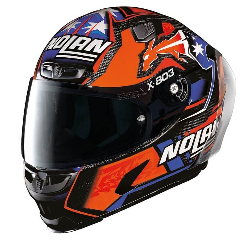 X-Lite X-803 RS Ultra Carbon C.Stoner Helmet | BurnOutMotor