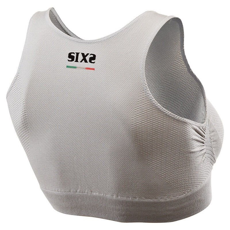 Sixs - Reinforced sports bra with colored Carbon Underwear