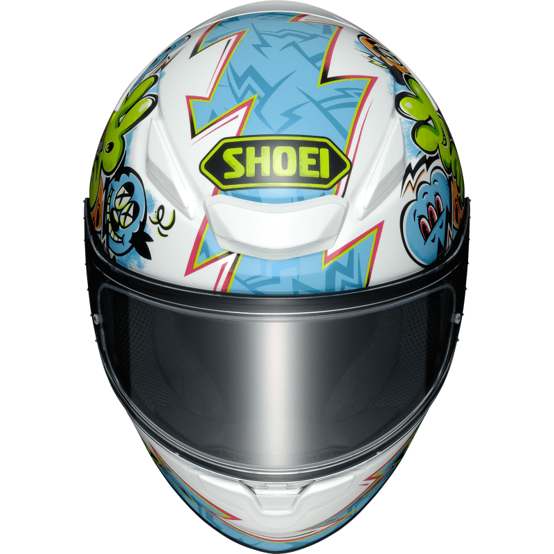 Hand Painted Anime Retro Motorcycle Helmet