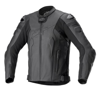 GIACCA ALPINESTARS MISSILE v2 TECH AIR LEATHER JACKET - NERO