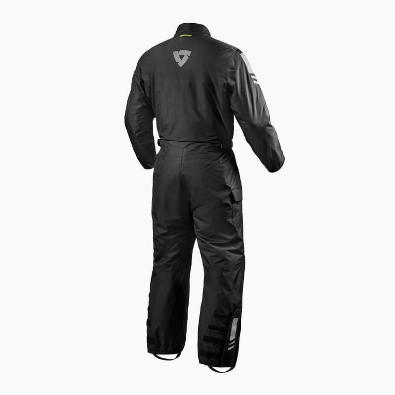 PANTALONI ANTIPIOGGIA MOTO REV'IT ACID 3 H2O IMPERMEABILE NERO BLACK TG XS