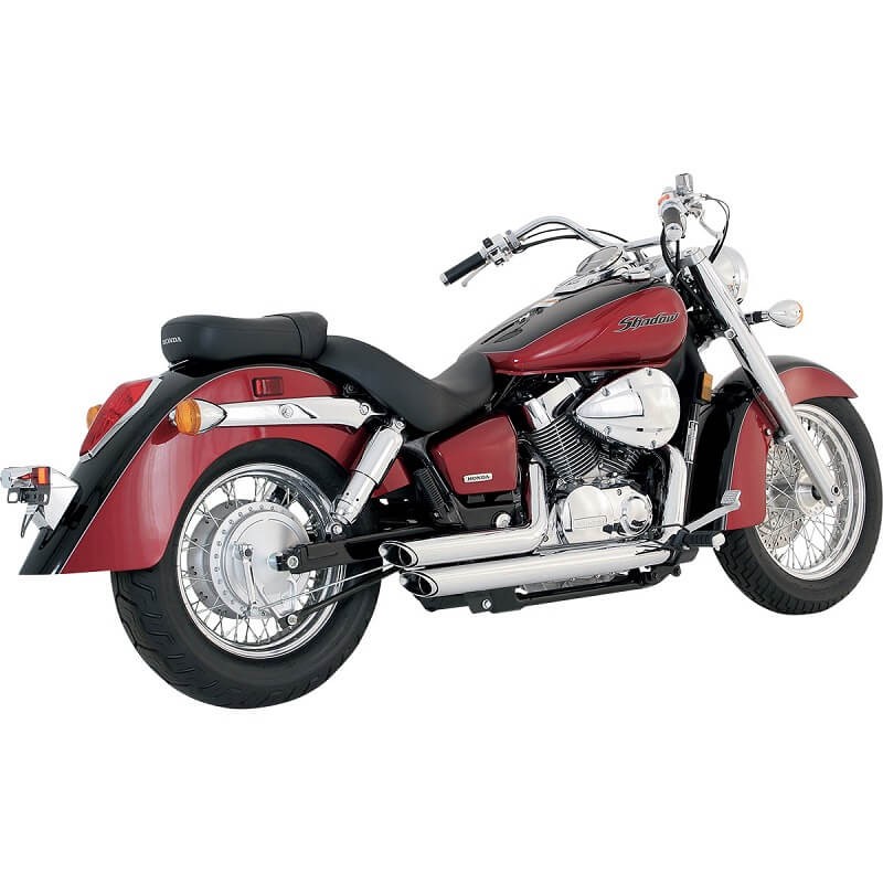 Cobra Swept Chrome Exhaust VTX1300CX 10-16 | BurnOutMotor