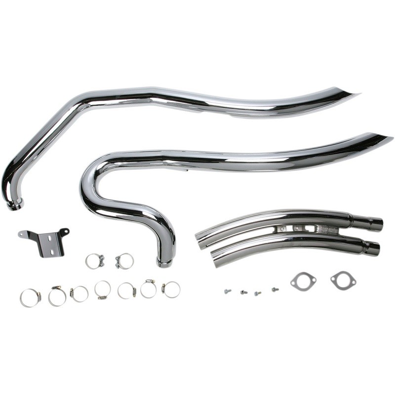 COBRA SWEPT SPEEDSTER CHROME EXHAUST SUZUKI VZ1500 INTRUDER M 09-10