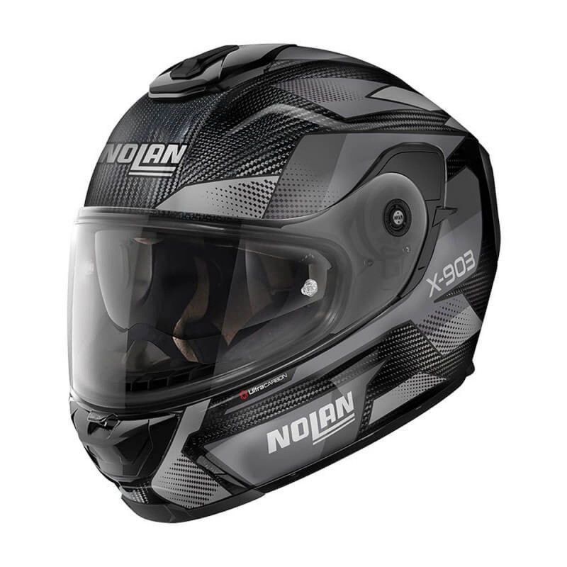 CASCO X-LITE X-903 ULTRA CARBON HIGHSPEED N-COM - NERO GRIGIO