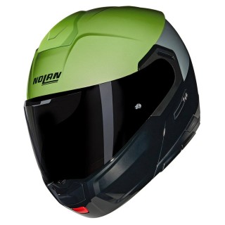 NOLAN N90-3 06 VERNICIATURA SPECIALE 341 HELMET - BLACK GREEN