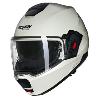 NOLAN N120.1 CLASSICO NOBILE N-COM HELMET - PEARL WHITE